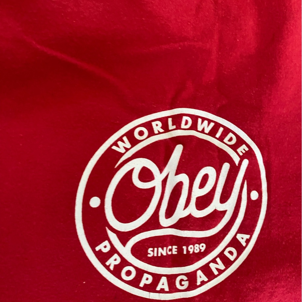 Obey Red and Maroon T-Shirts - Picture 7 of 8